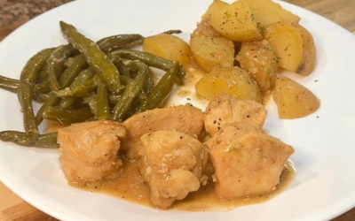 5-Ingredient Crockpot Chicken Dinner