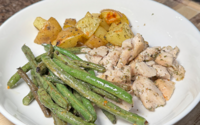 Sheet Pan Chicken, Potatoes & Green Beans